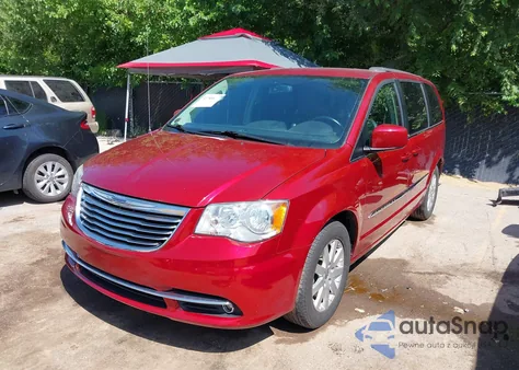 2014 Chrysler Town & Country Touring из США, поврежденный, VIN 2C4RC1BG4ER292425